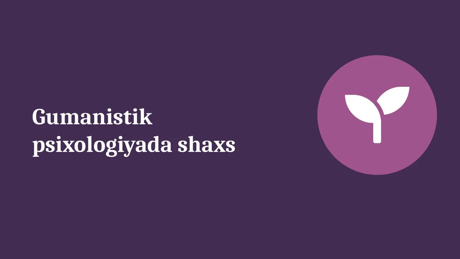 Gumanistik psixologiya