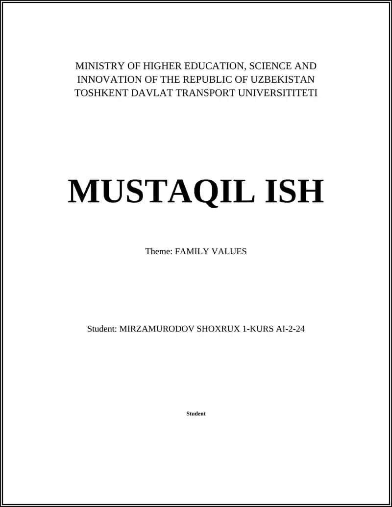 Importance of Family Traditions