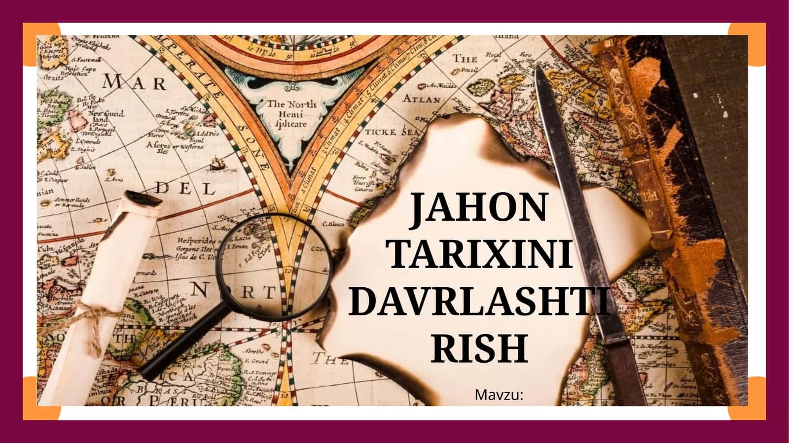 Jahon tarixini davrlashtirish