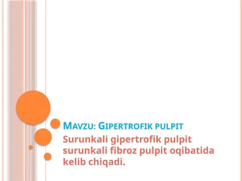 Gipertrofik pulpit