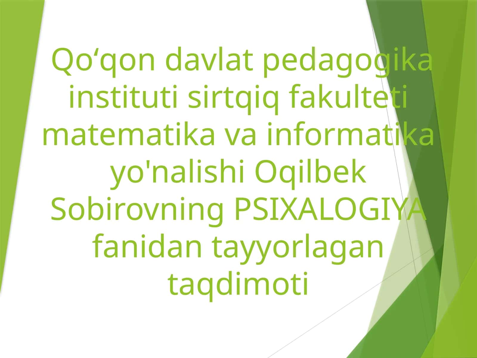 Tafakkur borasida pisixologik nazariyalar