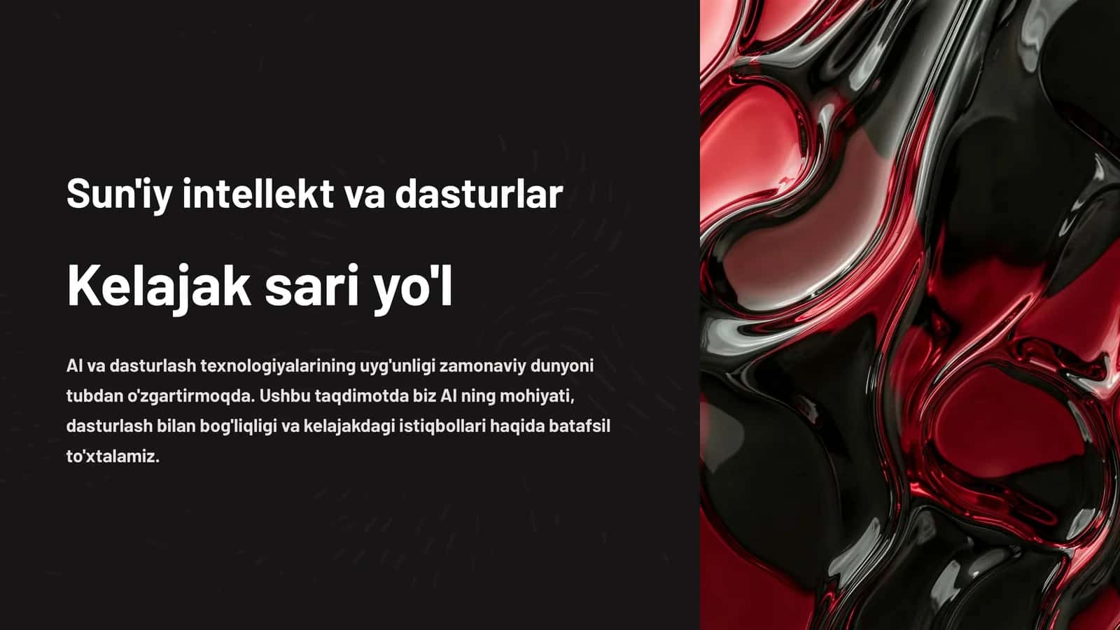 Sun'iy intellekt va dasturlar