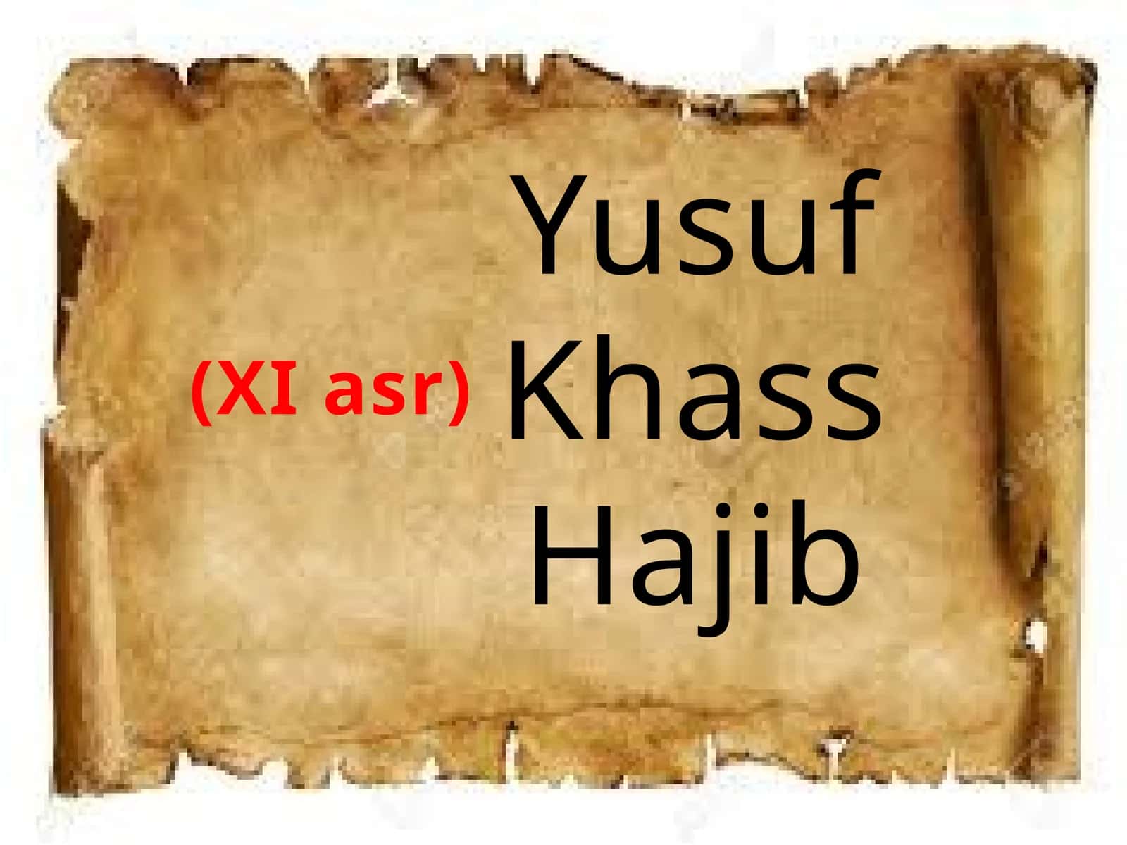 Yusuf Khass Hajib
