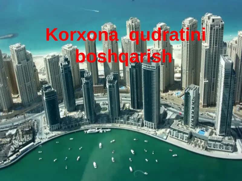 Korxonaqudratiniboshqarish