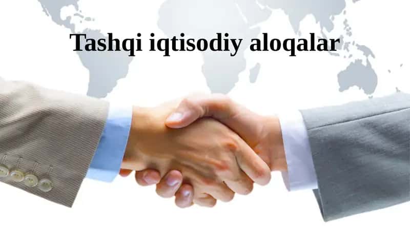 Tashqi iqtisodiy aloqalar