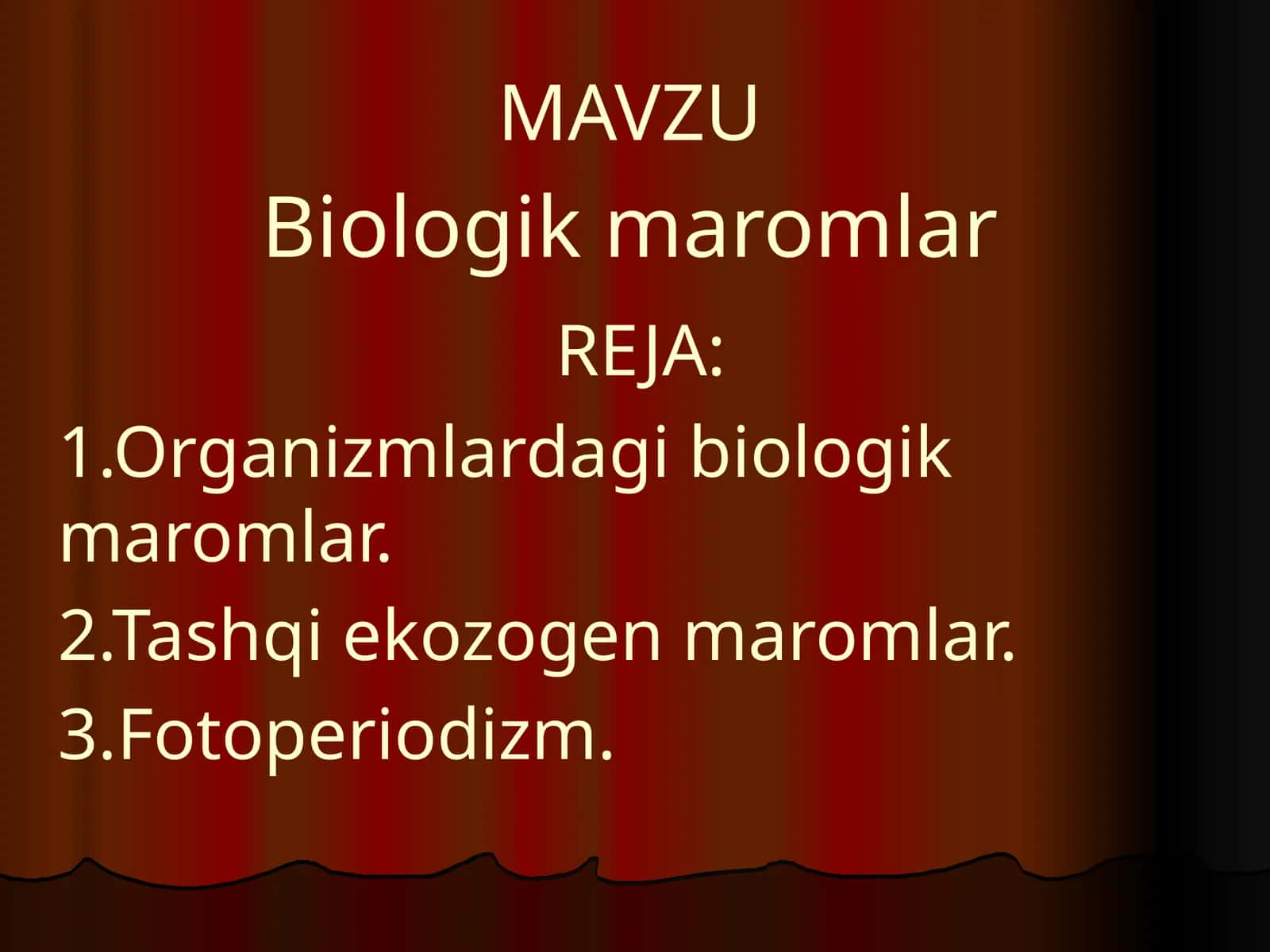 Biologik maromlar