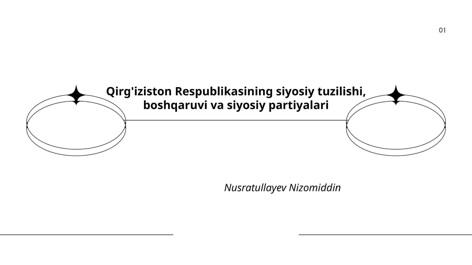 Qirg'iziston Respublikasining siyosiy tuzilishi, boshqaruvi va siyosiy partiyalari