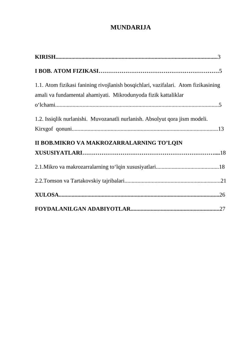 ATOM FIZIKASI