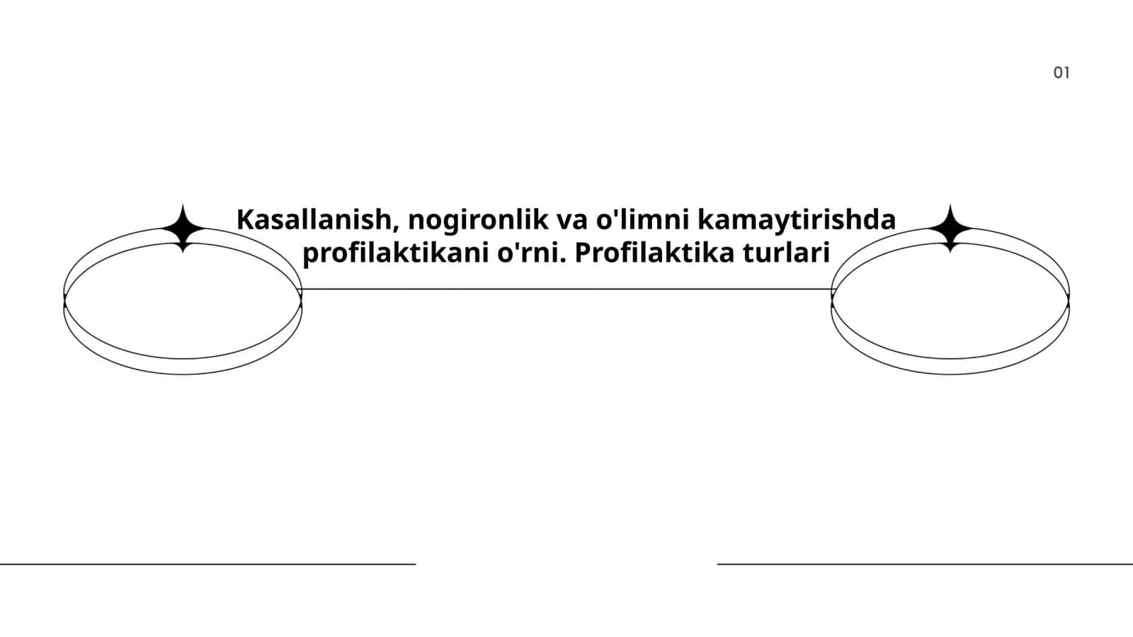 Kasallanish, nogironlik va o'limni kamaytirishda profilaktikani o'rni. Profilaktika turlari