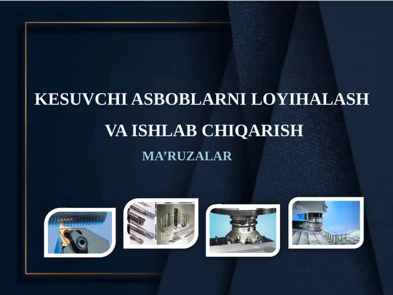 Frezalarklassifikasiyasi, qo’llanishmiqiyosi va alohida xususiyatlari