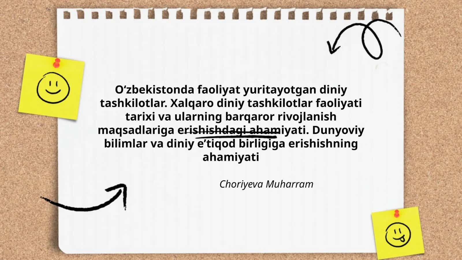 Choriyeva Muharram