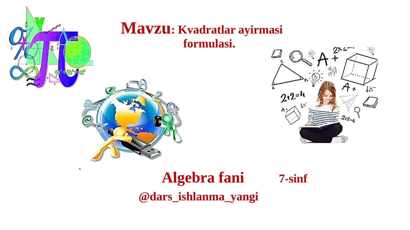 Kvadratlar ayirmasi formulasi