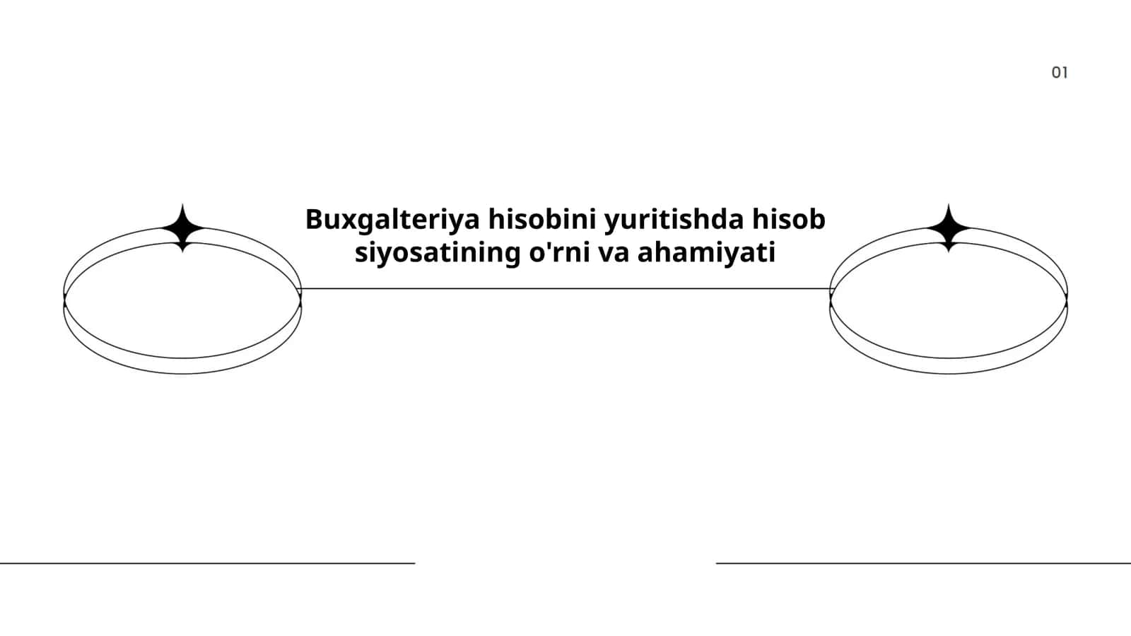 Buxgalteriya hisobini yuritishda hisob siyosatining o'rni va ahamiyati