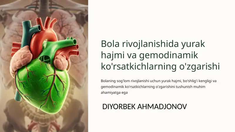 Yurak rivojlanishi