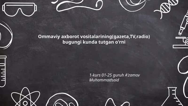 Ommaviy axborot vositalari