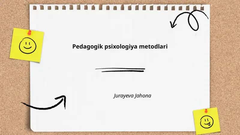 Pedagogik psixologiya metodlari