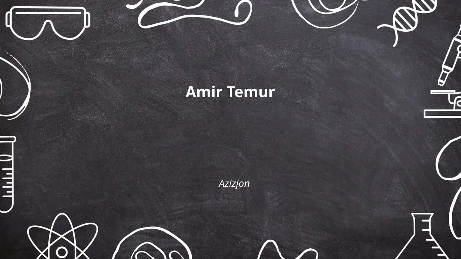 Amir Temur