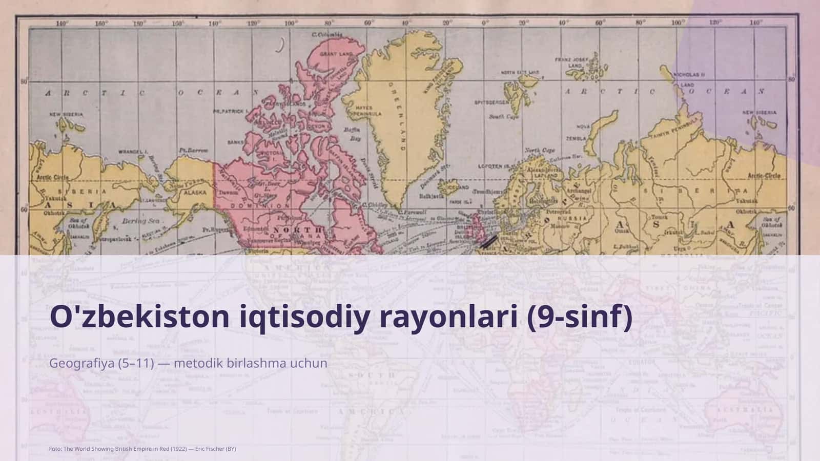 O'zbekiston iqtisodiy rayonlari (9-sinf)