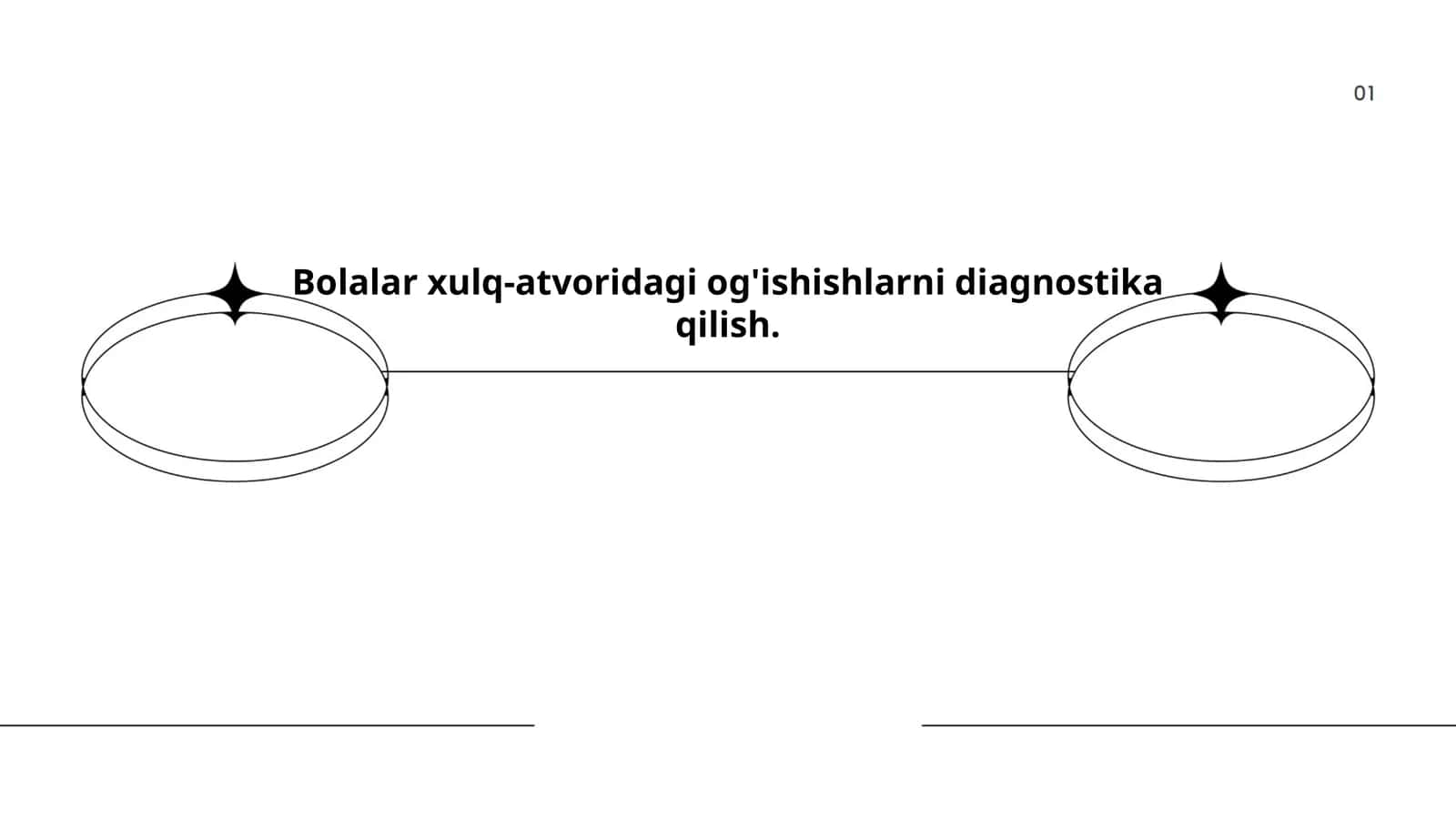 Bolalar xulq-atvoridagi og'ishishlarni diagnostika qilish