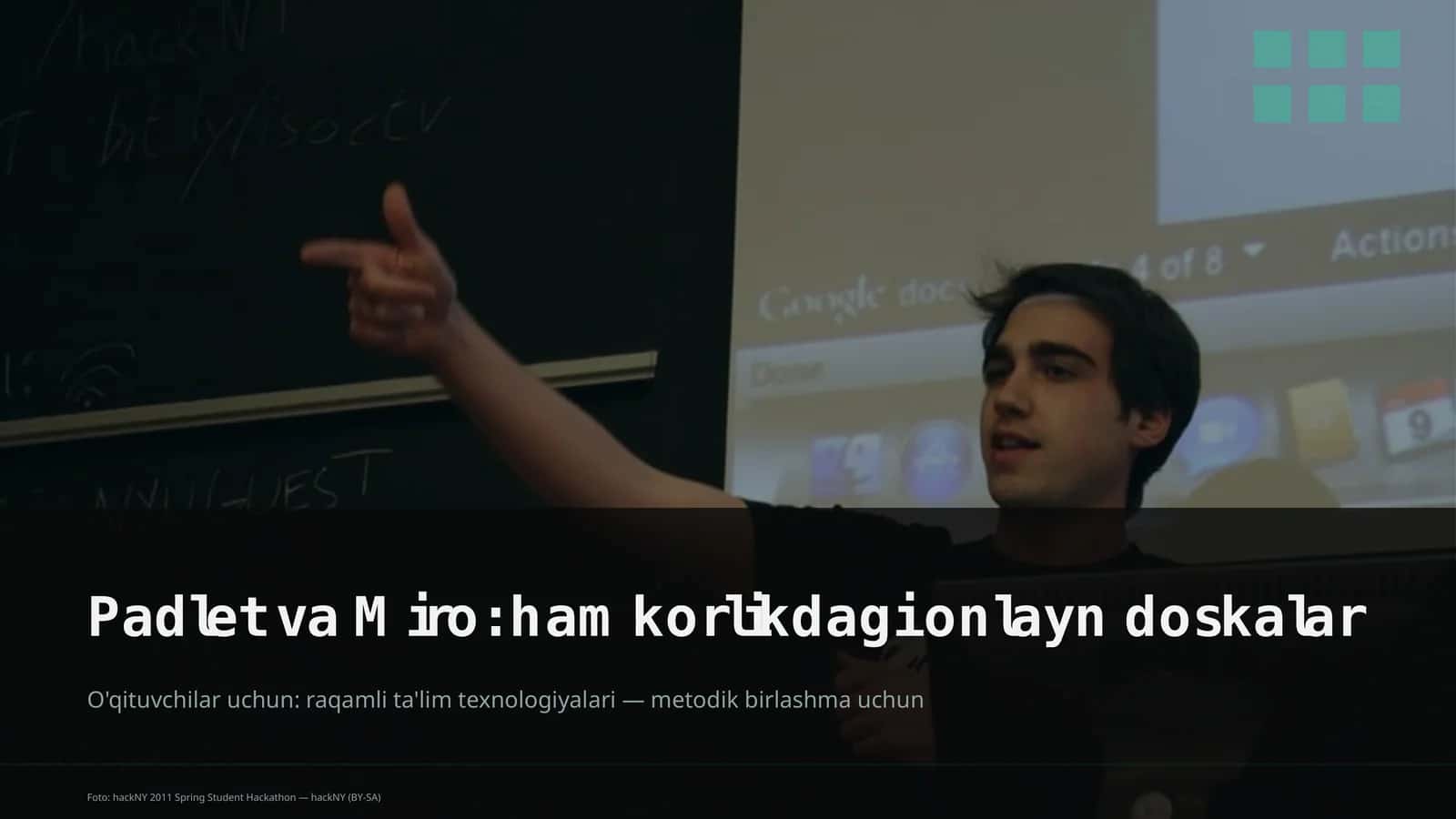 Dars rejasi