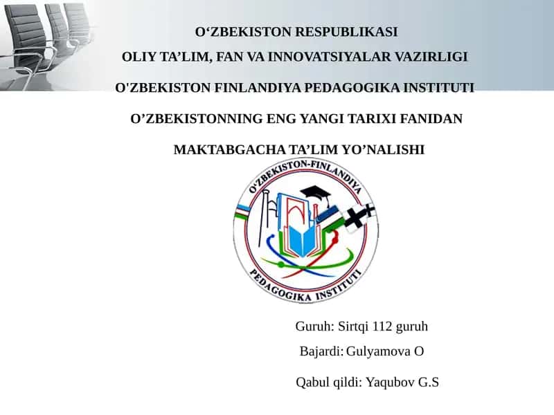 O'zbekistonda jamiyat iqtisodiy hayotini erkinlashtirish