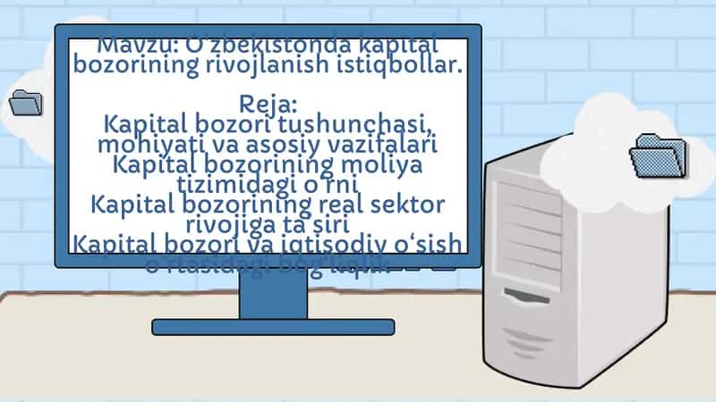 O'zbekistonda kapital bozorining rivojlanish istiqbollar