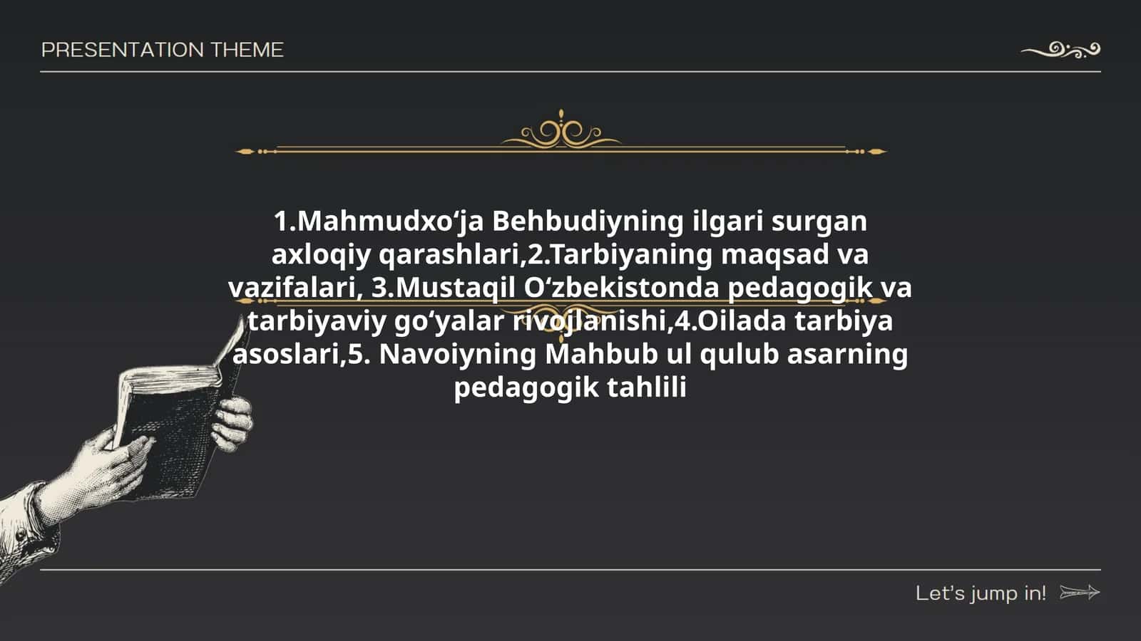 Mahmudxoʻja Behbudiyning ilgari surgan axloqiy qarashlari