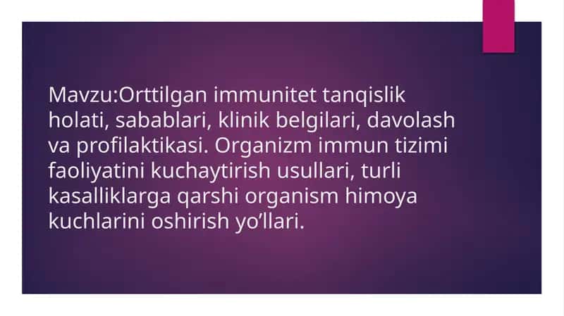 orttirilgan immun tanqislik sindromi