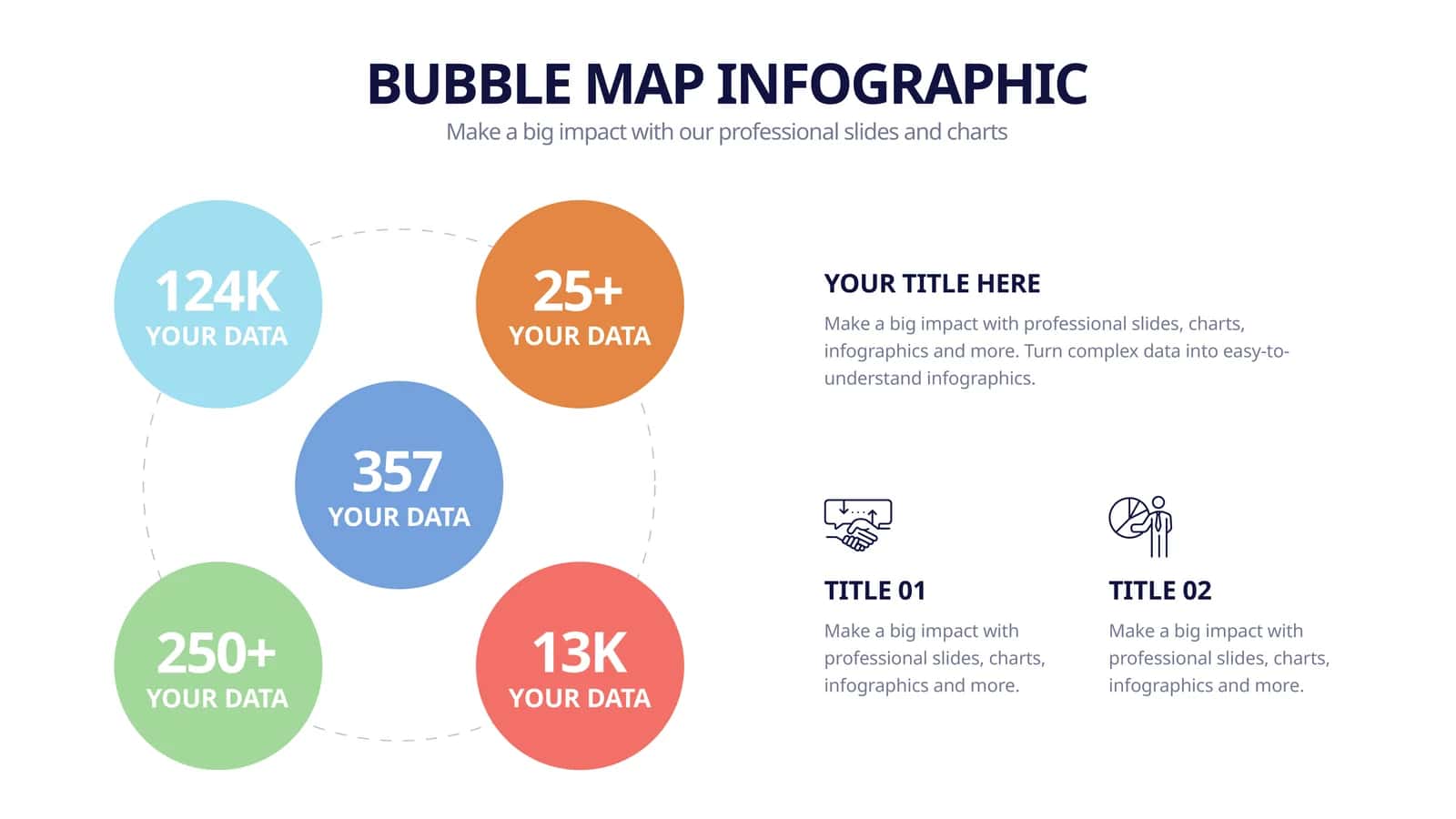 BUBBLE MAP INFOGRAPHIC