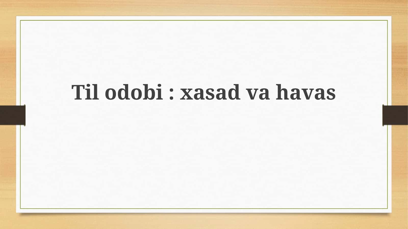 Hasad va rashk: ta'riflar, sabablar va oqibatlar