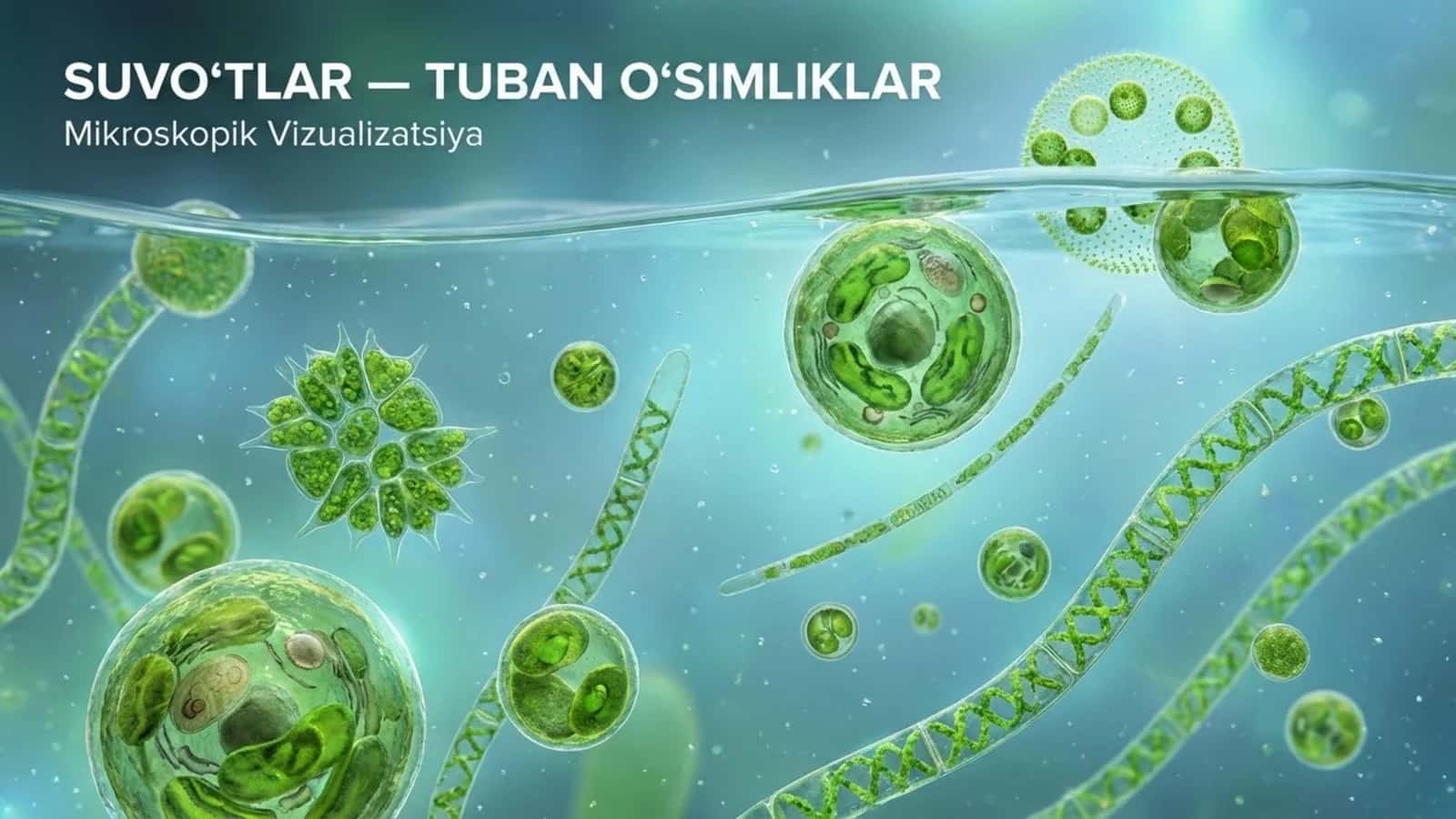 Suvo'tlar - tuban o'simliklar
