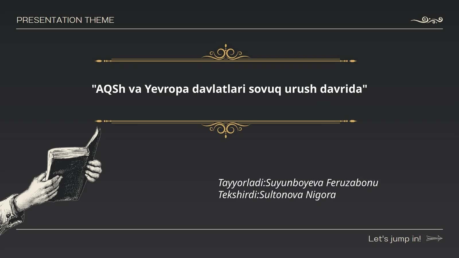 AQSh va Yevropa davlatlari sovuq urush davrida