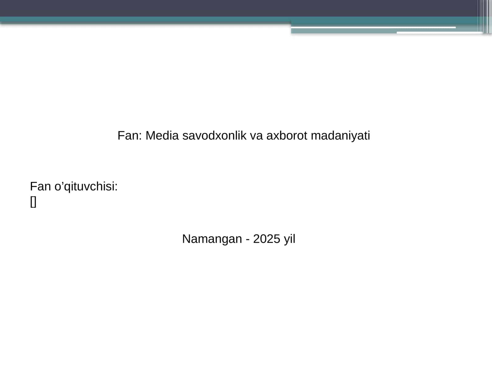 Mediata’lim nazariyasining pedagogikadagi o‘rni