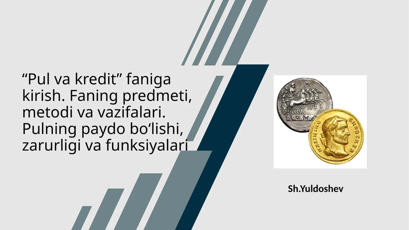 Pul Vakredit Faniga Kirish