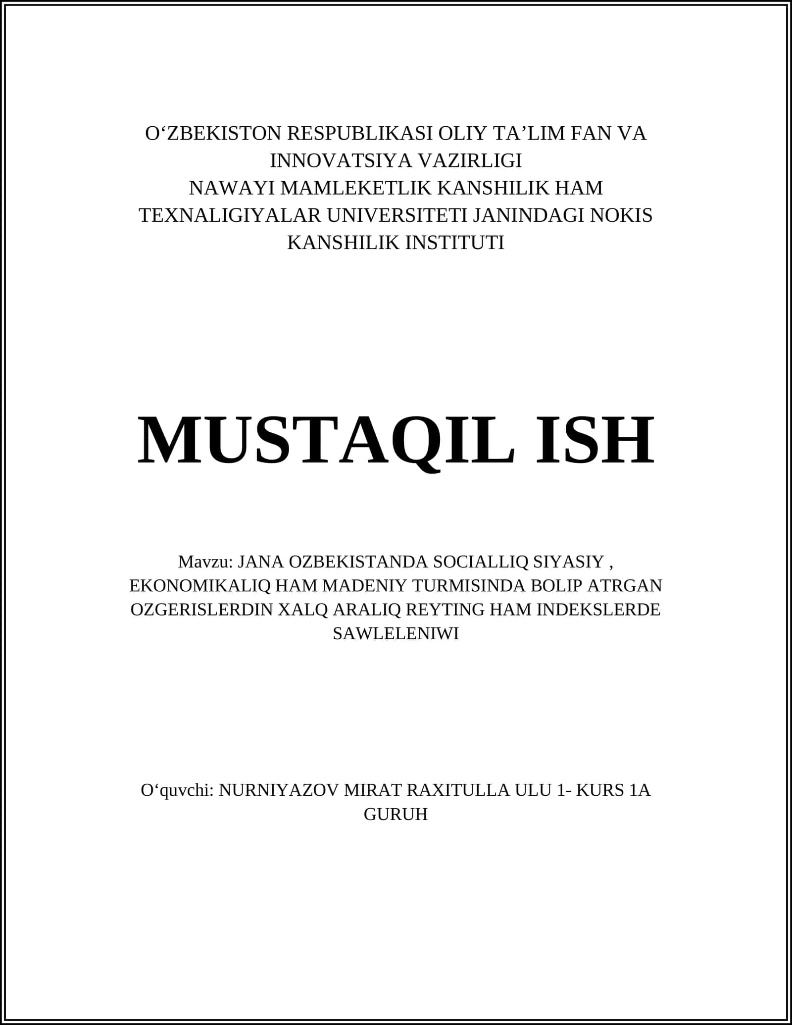Siyosiy barqarorlik indeksi