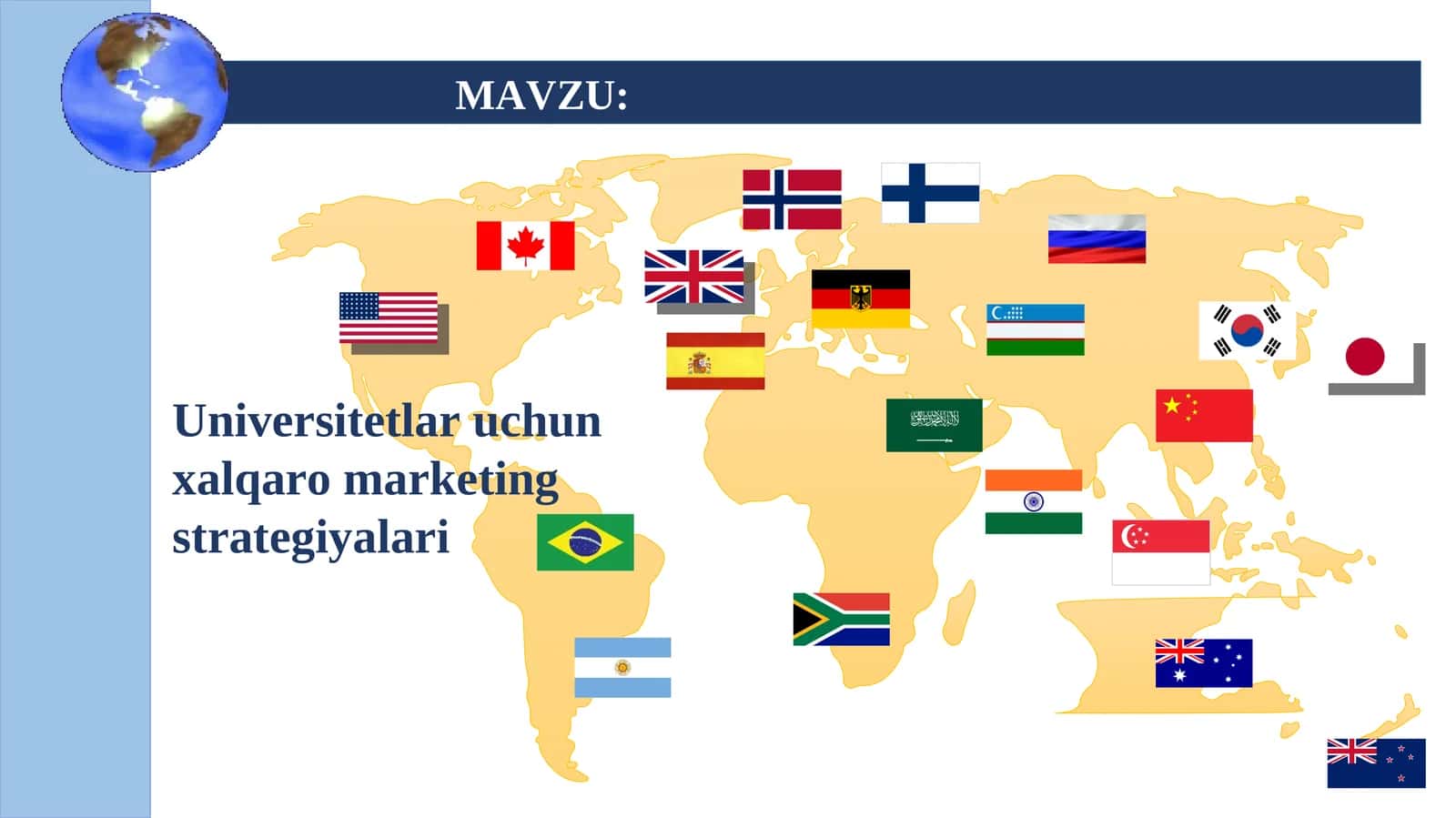 Xalqaro marketing strategiyalari