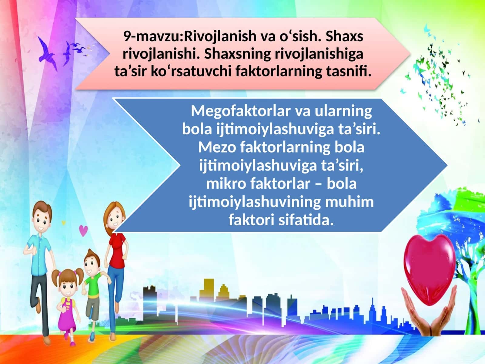 Megofaktorlar va ularning bolaijtimoiyilashuviga ta’siri