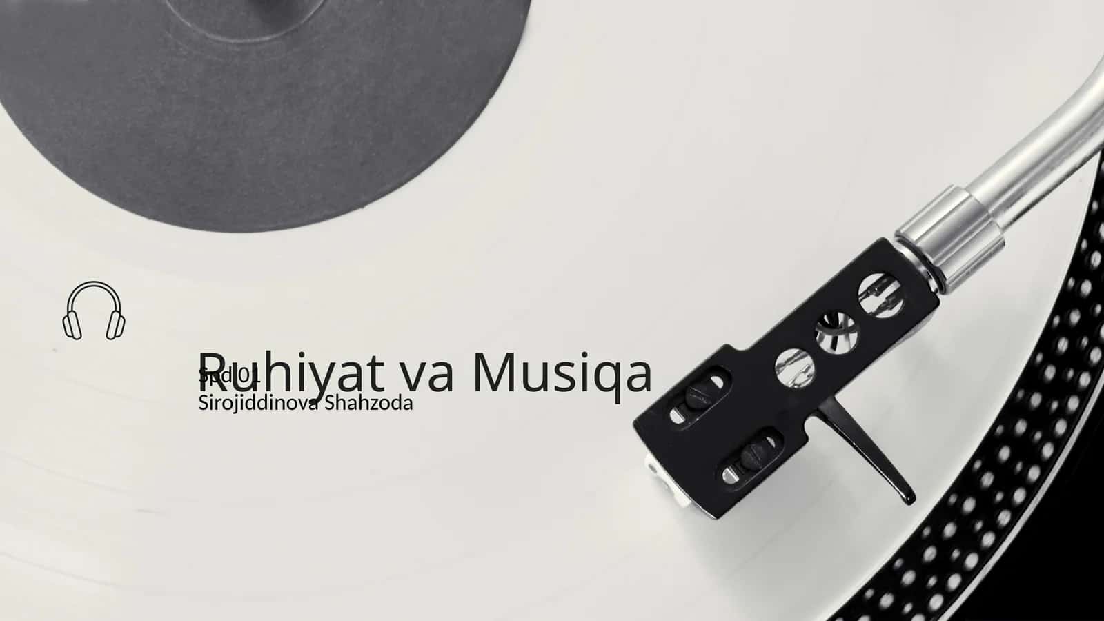 Ruhiyat va Musiqa