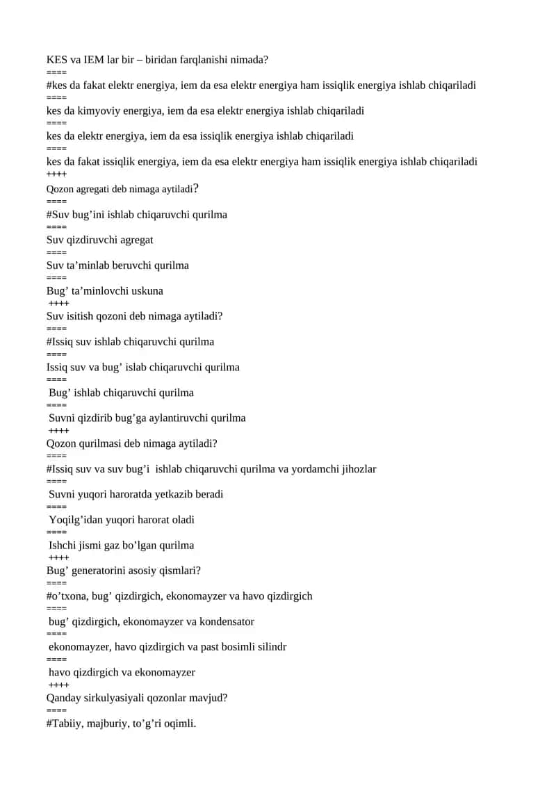 KES va IEM lar bir – biridan farqlanishi nimada?