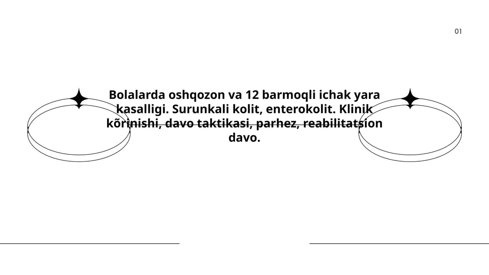 Bolalarda oshqozon va 12 barmoqli ichak yara kasalligi