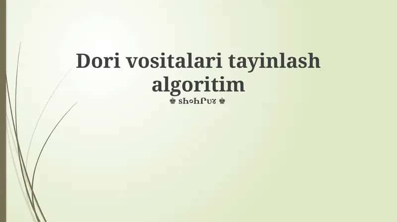 Dorilar buyurish algoritmi