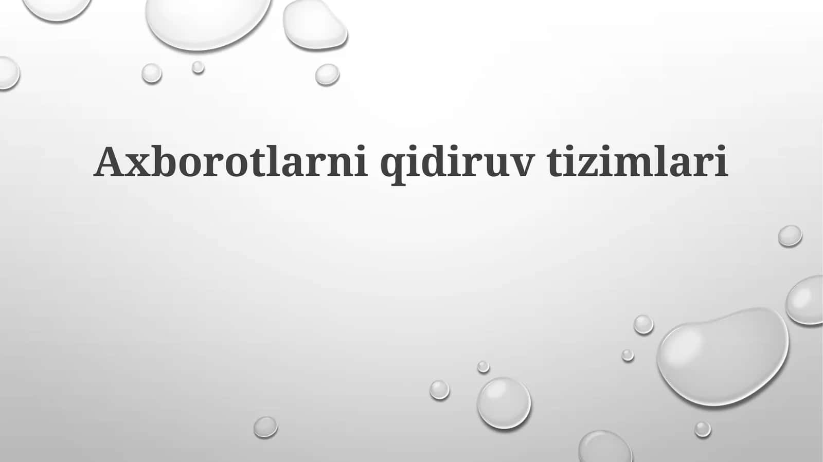 Ovozli Qidiruv Tizimlari