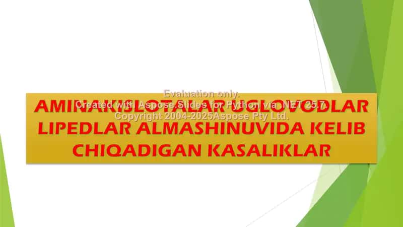 Aminokislotalar almashinuvining irsiy buzilishlari va Fenilketonuriya (PKU)