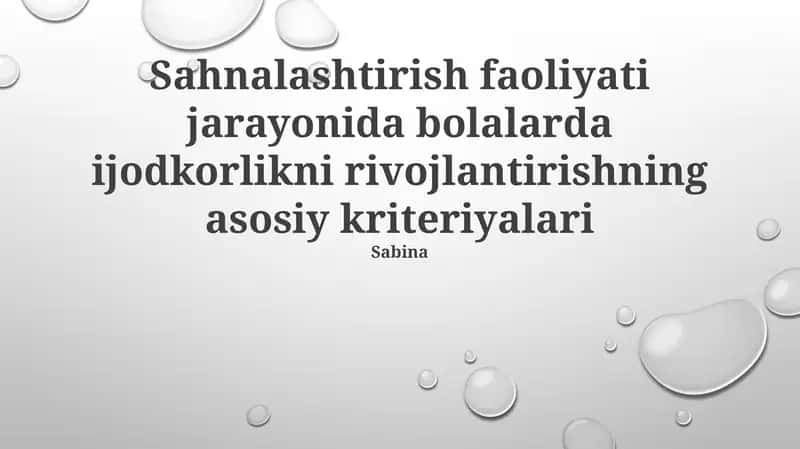 Sabina