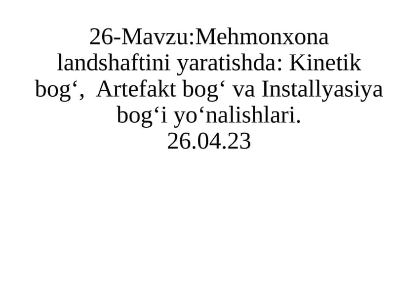 Mehmonxona