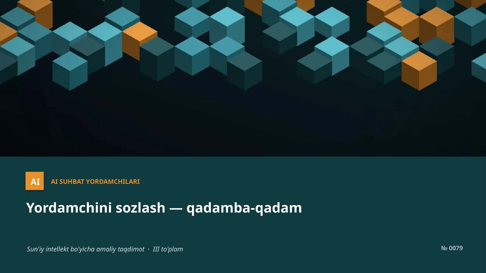 AI SUHBAT YORDAMCHILARI