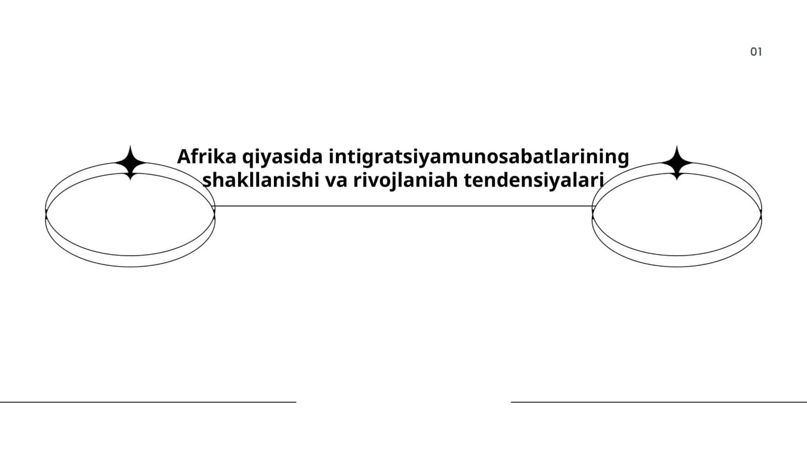 Afrika qiyasida intigratsiyamunosabatlarining shakllanishi va rivojlaniah tendensiyalari