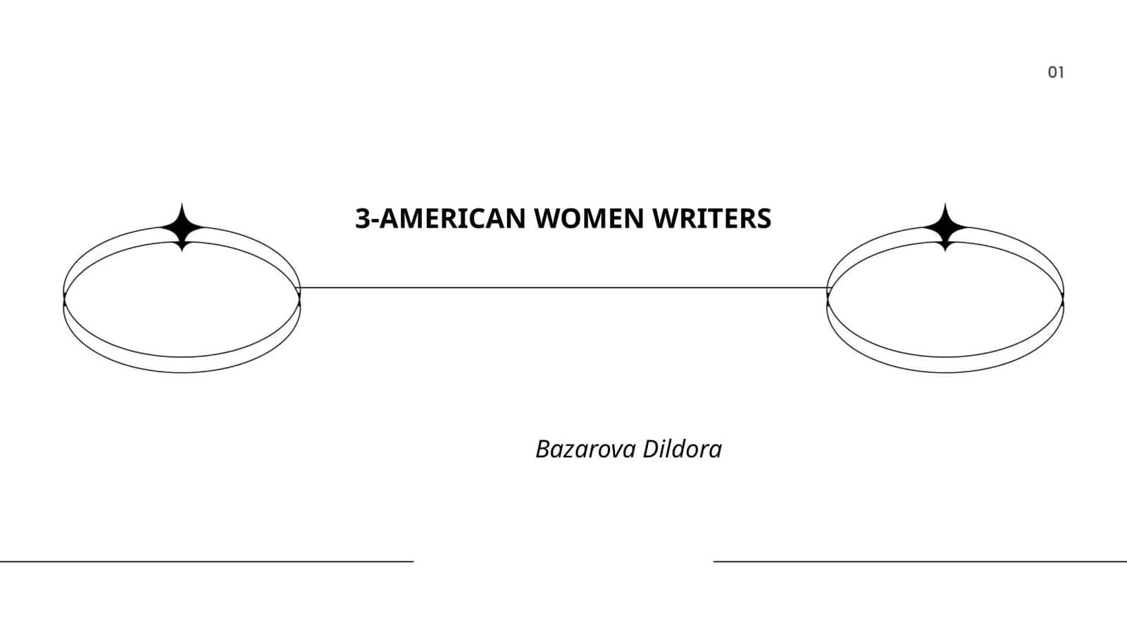 3-AMERICAN WOMEN WRITERS