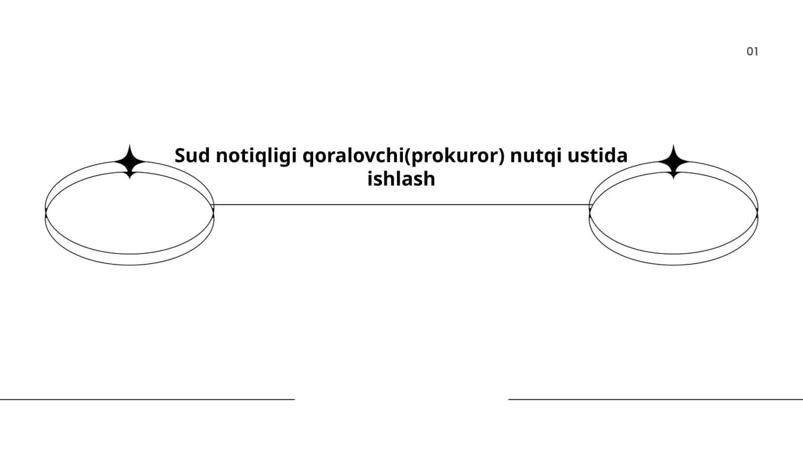 Sud notiqligi qoralovchi(prokuror) nutqi ustida ishlash