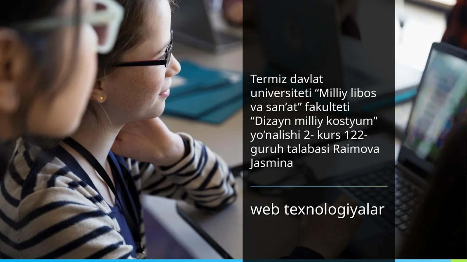 web texnologiyalar